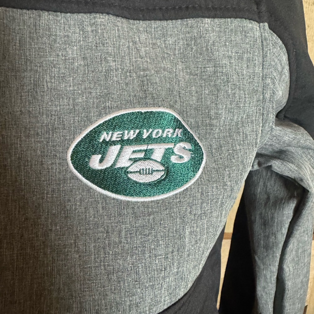 New York Jets Zephyr Soft shell full zip jacket by Dunbrooke Size Small New - Picture 5 of 16